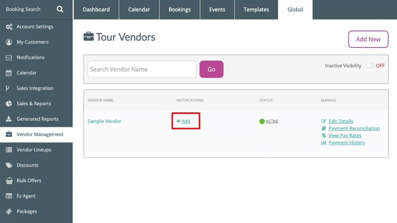 eztix dashboard