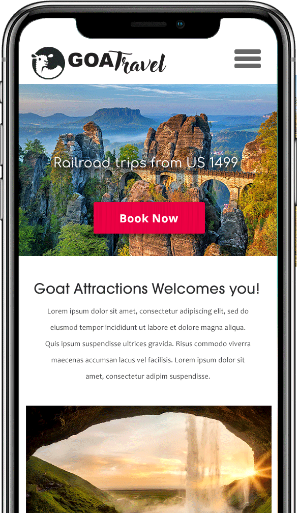 attractions booking soft on Iphone