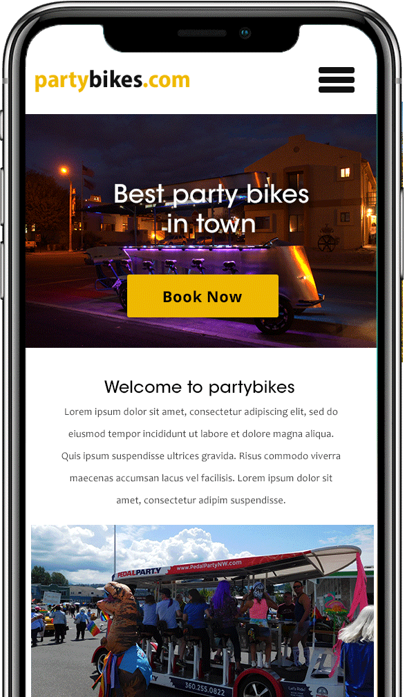 party bikes Mobile
