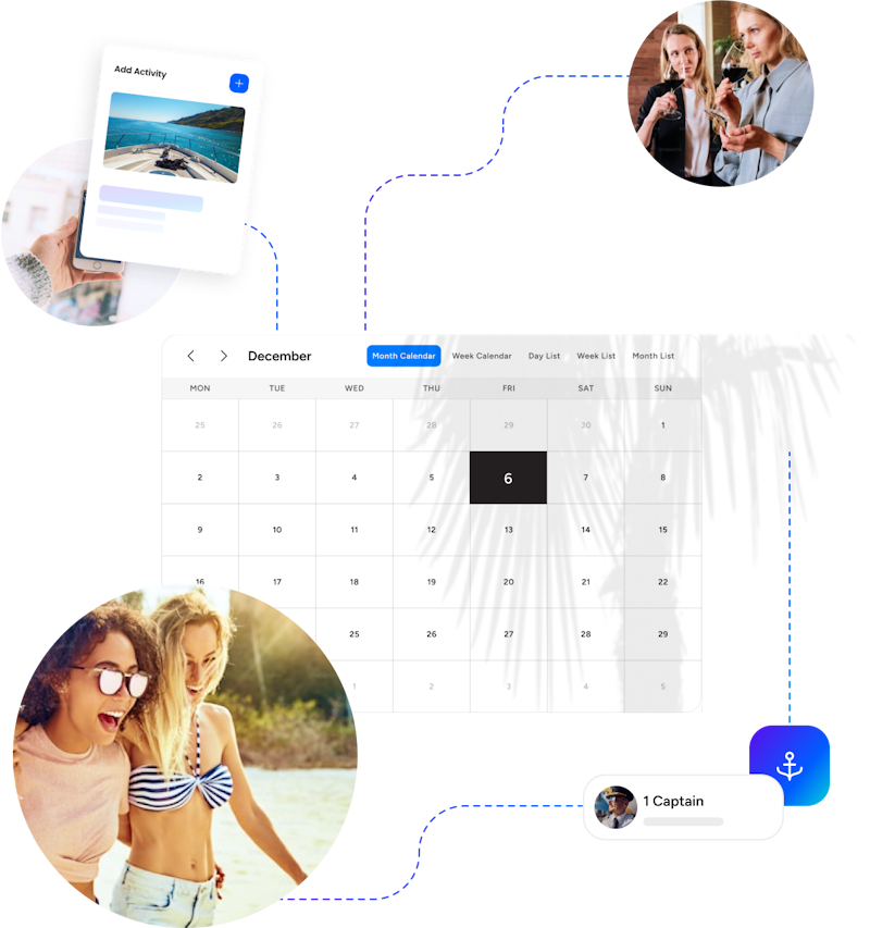 Shark Diving Booking Software by Roverd