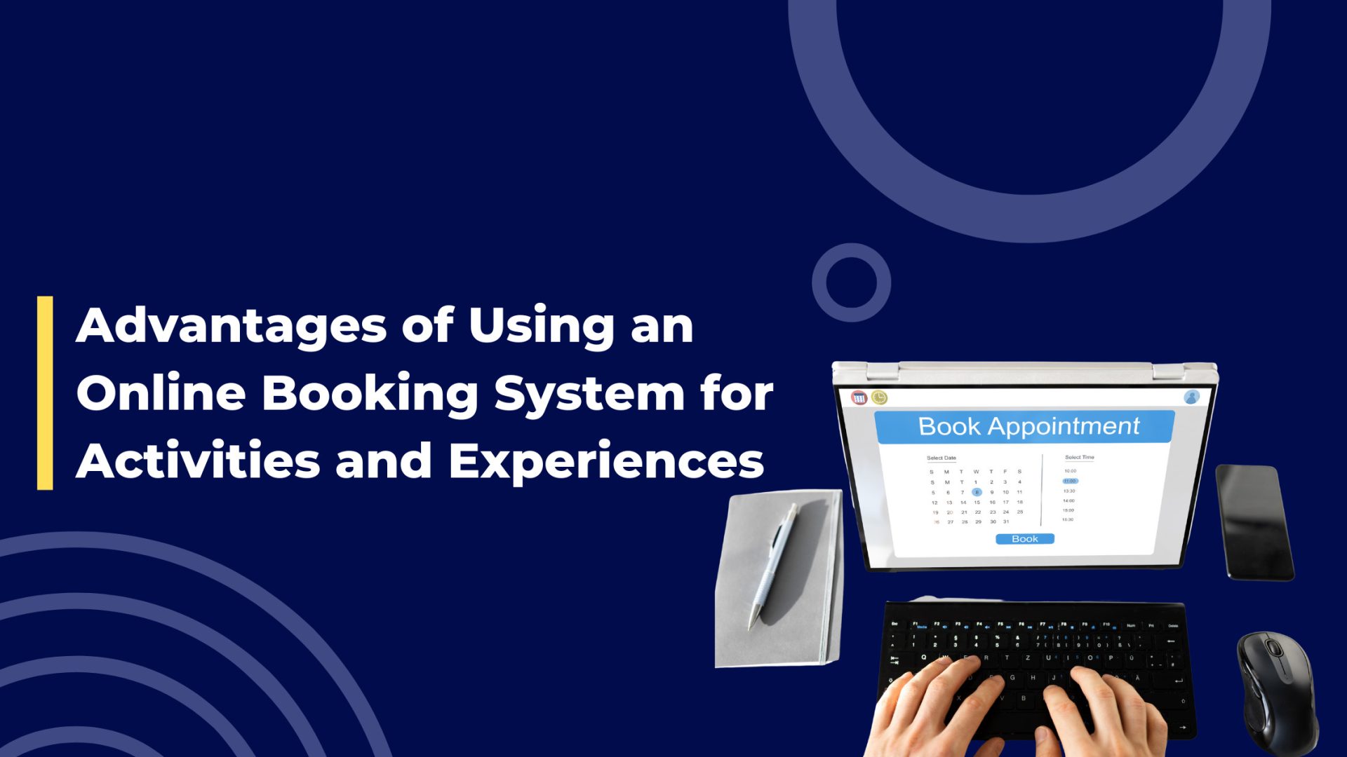Using an online booking system for activities and experiences