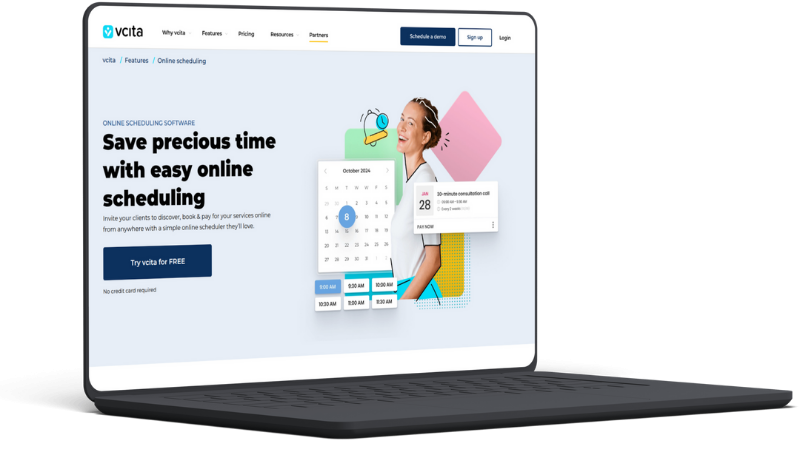 vcita Online Scheduling